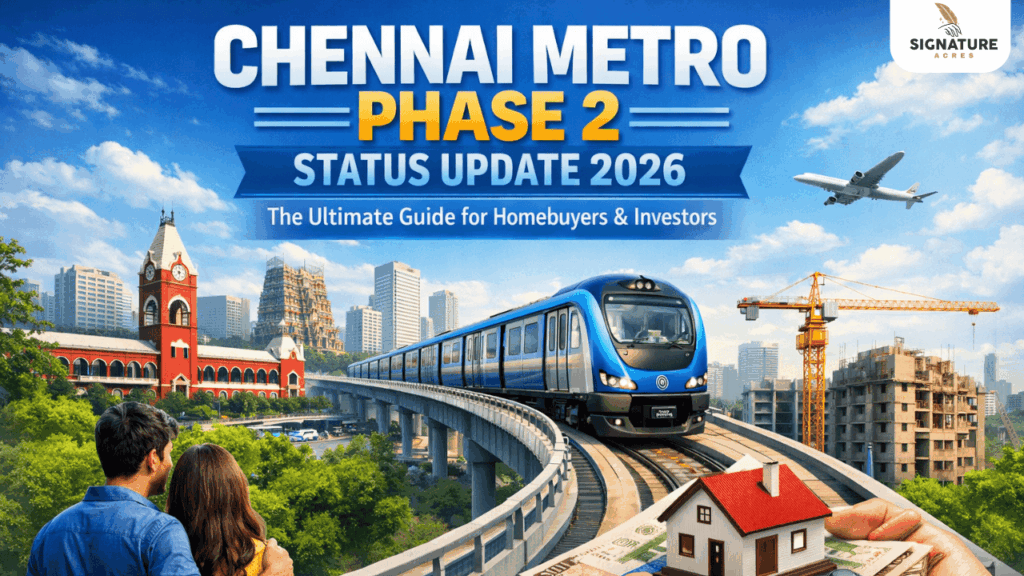 Chennai Metro Phase 2 Status Update 2026