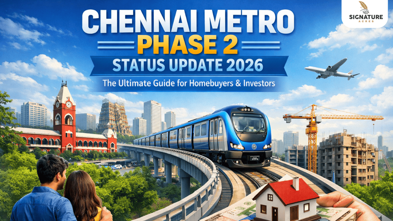 Chennai Metro Phase 2 Status Update 2026